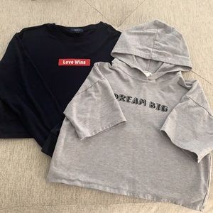 Forever 21 Crop Tops x 2